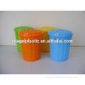 Plastic trash can with lid/wholesale plastic trash cansTG81805C